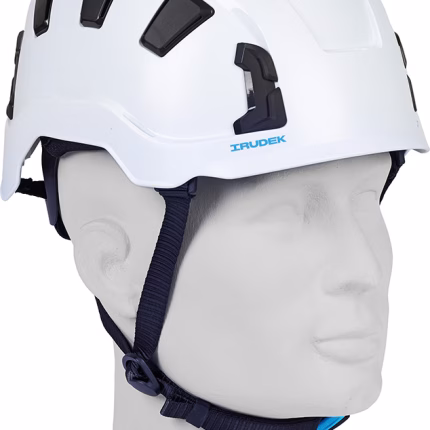 casco di protezione irudek oreka ii vent bianco con ventilazione e mentoniera