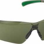 occhiali protettivi leggeri univet 506u nero verde con protezione uv400