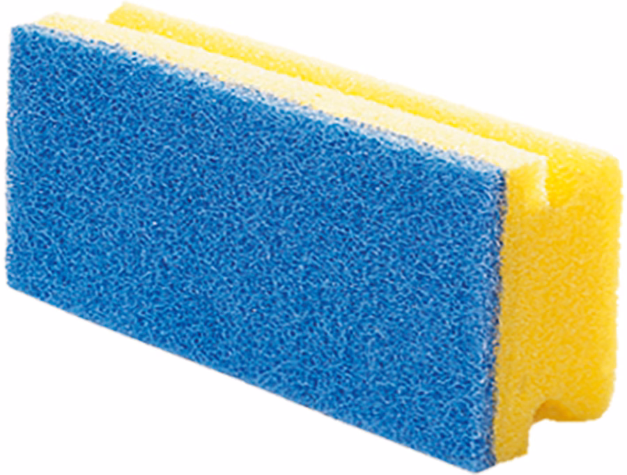 spugna per pulizia vileda soft, a pori fini, giallo blu, 70x150x45 mm spugna per pulizia vileda soft, a pori fini, giallo blu, 70x150x45 mm