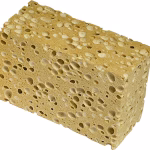 spugna per pulizia grossa spontex robusta, altamente assorbente, 146x96x60 mm