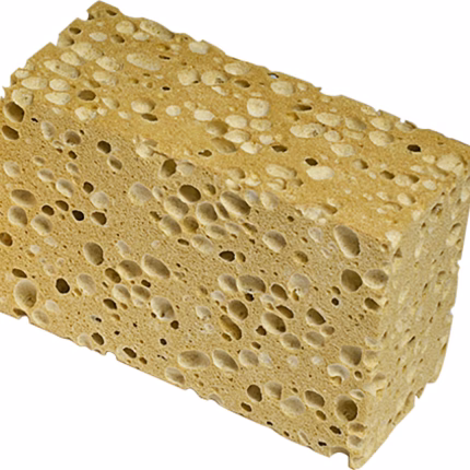 spugna per pulizia grossa spontex robusta, altamente assorbente, 146x96x60 mm