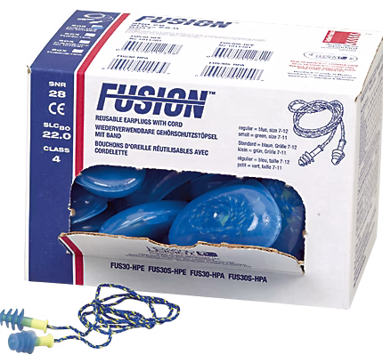 honeywell howard leight fusion tappi auricolari m/l lavabili