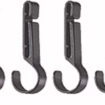 petzl clip da casco in plastica set da 4 per caschi
