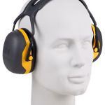 3m peltor x2 a protezione auricolare a padiglione snr 31 db, leggero, grigio giallo