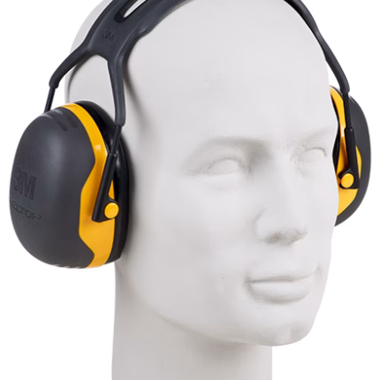 3m peltor x2 a protezione auricolare a padiglione snr 31 db, leggero, grigio giallo