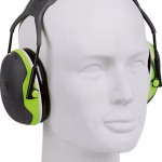 3m peltor x4 a protezione auricolare leggera grigio verde neon