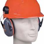 cuffie antirumore jsp sonis compact per casco, arancioni, imbottitura morbida