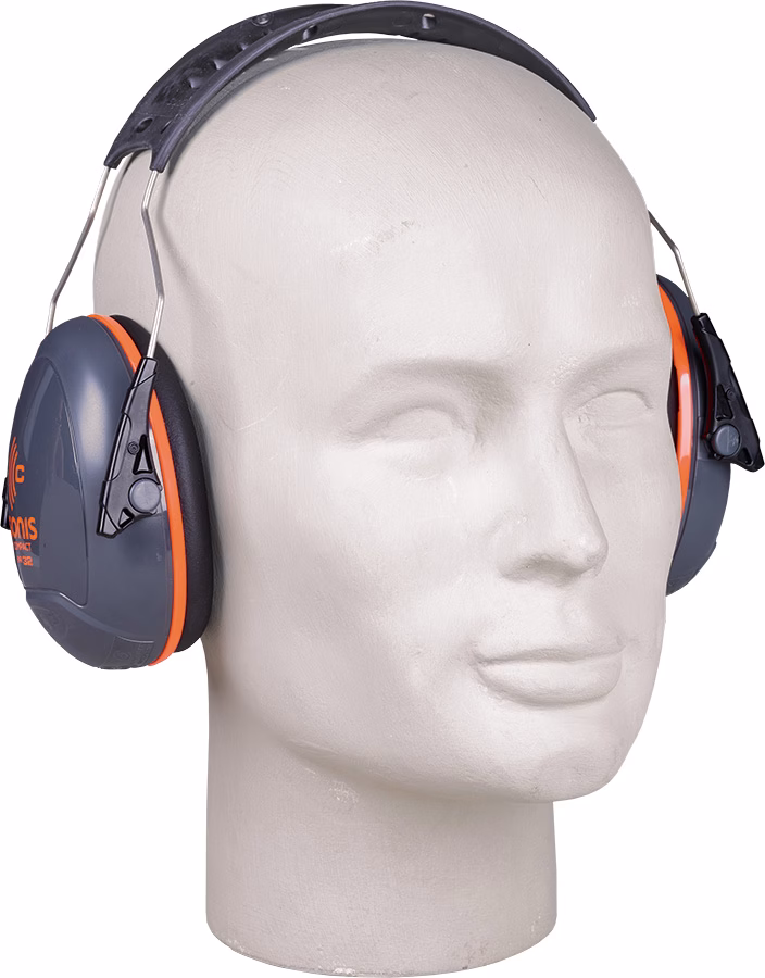 protezione auricolare a cuffia jsp sonis compact arancione, morbida e regolabile protezione auricolare a cuffia jsp sonis compact arancione, morbida e regolabile