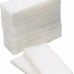 polivit tampone abrasivo bianco, 115x255 mm, 25 mm spessore
