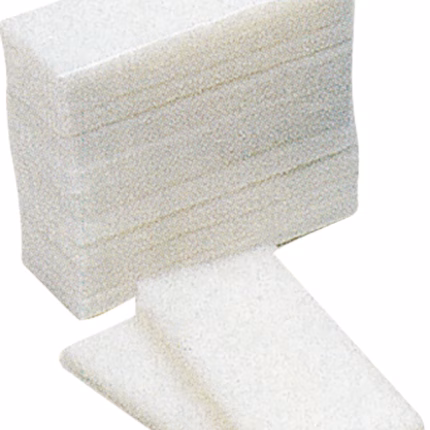 polivit tampone abrasivo bianco, 115x255 mm, 25 mm spessore