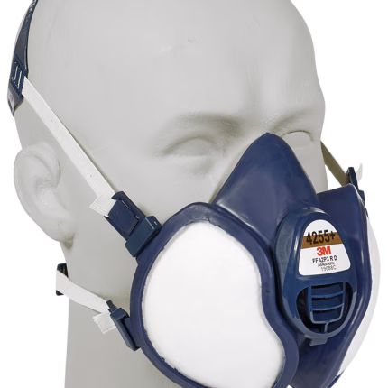 3m maschera semi facciale a2p3 con valvola di espirazione e cinturino a 4 punti