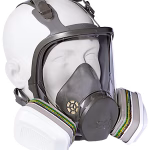3m serie 6000 maschera completa s, leggera, visiera antigraffio