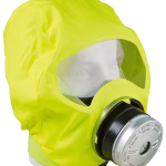 dräger parat 5510 cappuccio antincendio per fuga con filtro co p2, durata 15 min