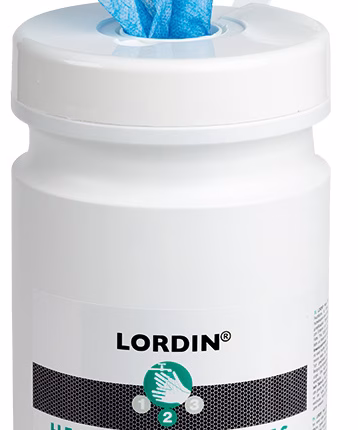 greven lordin heavy duty salviette detergenti per mani, sporco difficile, 80 pezzi