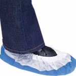 hygostar scarpe copriscarpe monouso leggere traspiranti bianche 50 pezzi