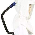 3m s655 cuffia protettiva respiratoria con regolatore di flusso d'aria e seduta confortevole
