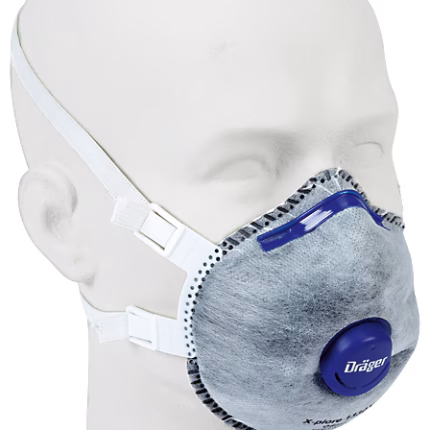 maschera monouso per odori drÄger x plore 1330 v ffp3 con carbone attivo