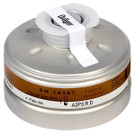 filtro combinato per gas dräger x plore a2/p3 protezione marrone bianco