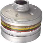 filtro combinato per gas dräger a2b2e2k2/hg/p3 per supporto maschera di protezione