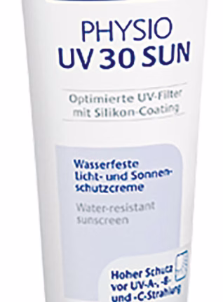 crema solare greven physioderm spf 30, 100 ml, impermeabile