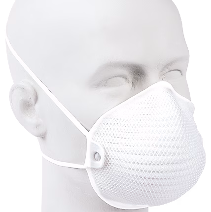 moldex maschera filtrante pieghevole air ffp3 s, confezione da 10, senza valvola