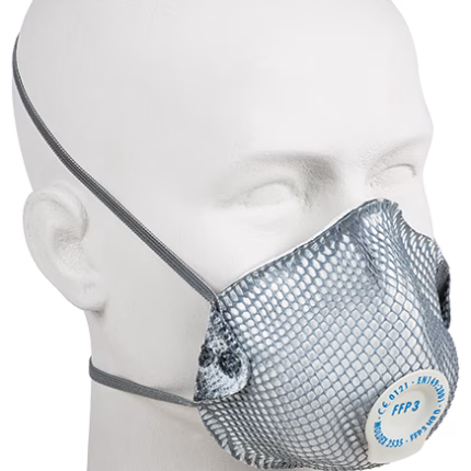 maschera usa e getta moldex ffp3 con carbone attivo e protezione ozono
