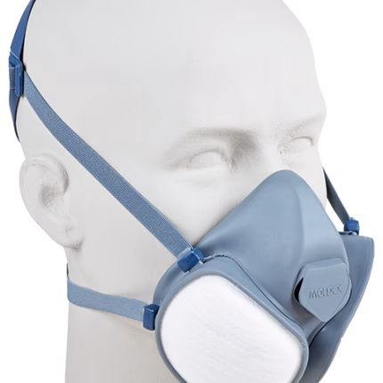 maschera protettiva moldex compact 5120 a1p2 con filtro a carbone attivo