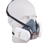 set maschera semimaschera jsp force 8 con filtro p3 e chiusura rapida