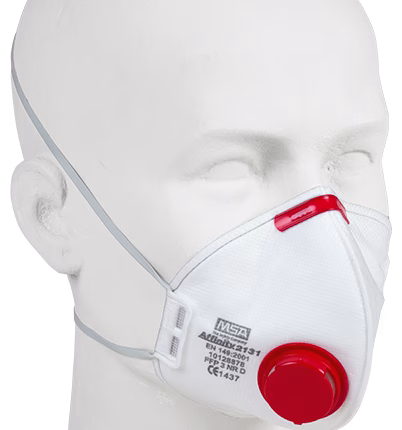 maschera antiparticolato monouso msa affinity ffp3 con valvola, 15 pezzi