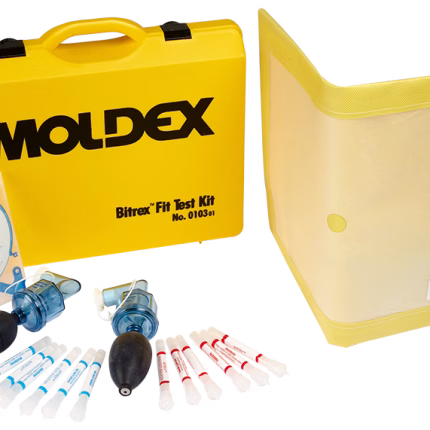 set di prova tenuta moldex per maschere per la protezione delle vie respiratorie con nebulizzatori