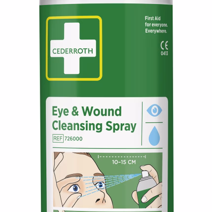 cederroth spray sterile per pulizia occhi e ferite 150 ml