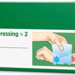 cederroth gel compressa per ustioni confezione da 2 pezzi 10x10 cm