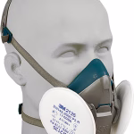 semimaschera 3m serie 6500ql m – silicone anallergico, vestibilità confortevole