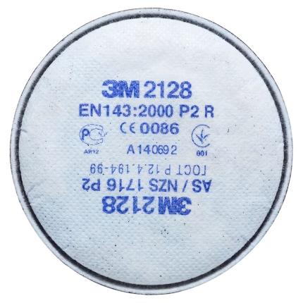 filtro antiparticolato p2 3m con carbone attivo per maschere serie 6000