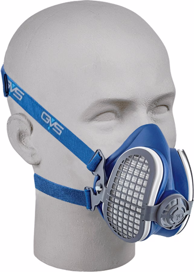 set maschera semimaschera leggera gvs elipse con filtri p3, confortevole set maschera semimaschera leggera gvs elipse con filtri p3, confortevole