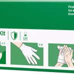 set di protezione cederroth nr. 2596 con maschera respiratoria, guanti, salviette disinfettanti