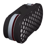 filtro combinato cleanspace a2/p3 per sistemi di protezione delle vie respiratorie, gas organici