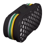 filtro combinato cleanspace abek1 p3 per sistemi di protezione respiratoria