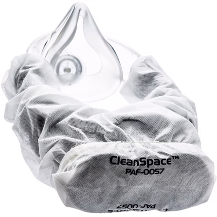 cleanspace coperture protettive monouso per sistemi di protezione respiratoria, 25 pezzi