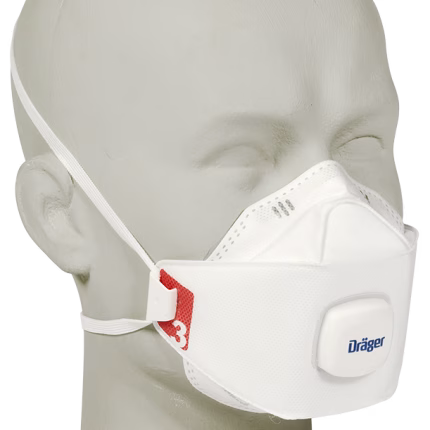 dräger x plore 1930v maschera antiparticolato monouso ffp3 con valvola