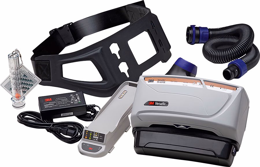 3m versaflo tr 619e unità a flusso kit di avvio con accessori 3m versaflo tr 619e unità a flusso kit di avvio con accessori