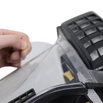jsp powercap infinity pellicole protettive per visiera, confezione da 10