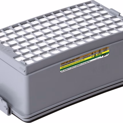 filtro combinato abekp3 per sistema di protezione respiratoria gvs px5 protezione p3