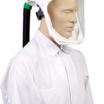 cuffia di protezione respiratoria gvs rpb t200 con tychem 2000, compatibile px5