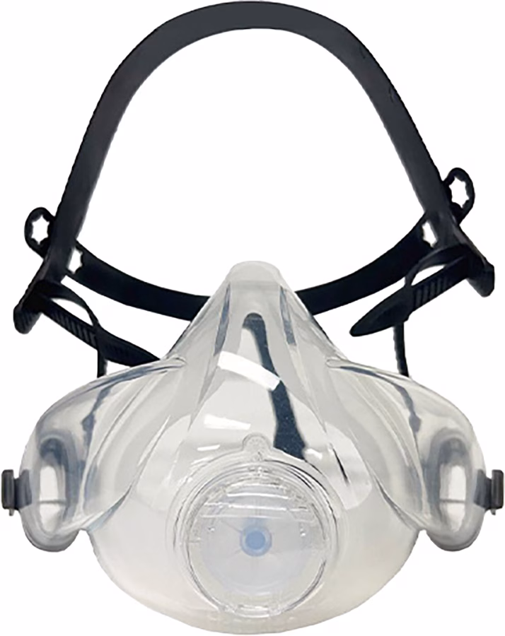 cleanspace pro mezza maschera taglia l – silicone morbido, anallergico cleanspace pro mezza maschera taglia l – silicone morbido, anallergico