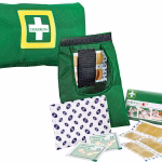 cederroth kit di primo soccorso small nylon con bendaggi e cerotti