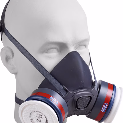 mezza maschera moldex serie 7000 silicone taglia l con chiusura easylock