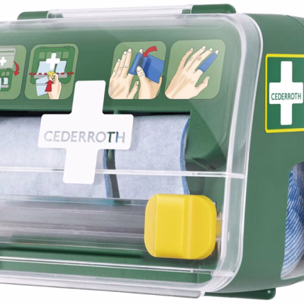 dispenser da parete cederroth 2 in 1 soft foam con bendaggio speciale