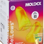 moldex mellows tappi auricolari, morbidi, giallo arancio, schiuma pu