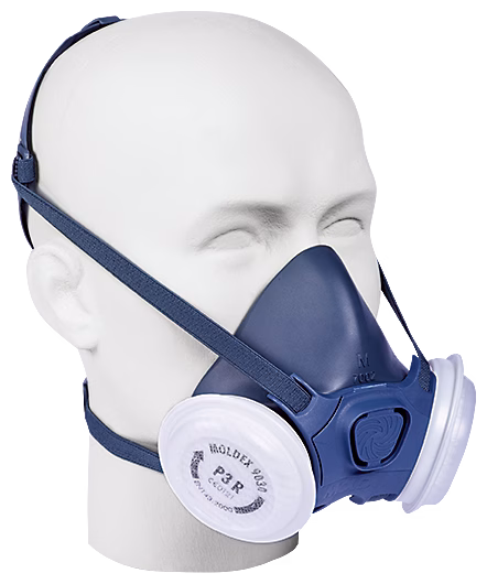 mezza maschera moldex serie 7000, leggera, confortevole, regolabile, con valvola di espirazione mezza maschera moldex serie 7000, leggera, confortevole, regolabile, con valvola di espirazione
